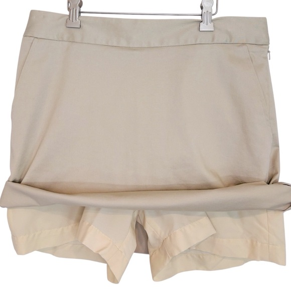 FAIRWAY & GREENE Tan Tennis Golf Skort Versatile Classic Design, Women’s Size 6 - Picture 3 of 10